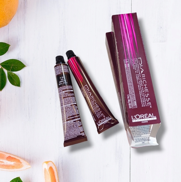 L'Oreal Professionnel DIARichesse 2 Tubes Ammonia-Free 4.26/4VR Eggplant - Picture 9 of 16